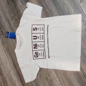 Champion Genius MIT Youth Tee Shirt Size YS 6-7 Massachusetts